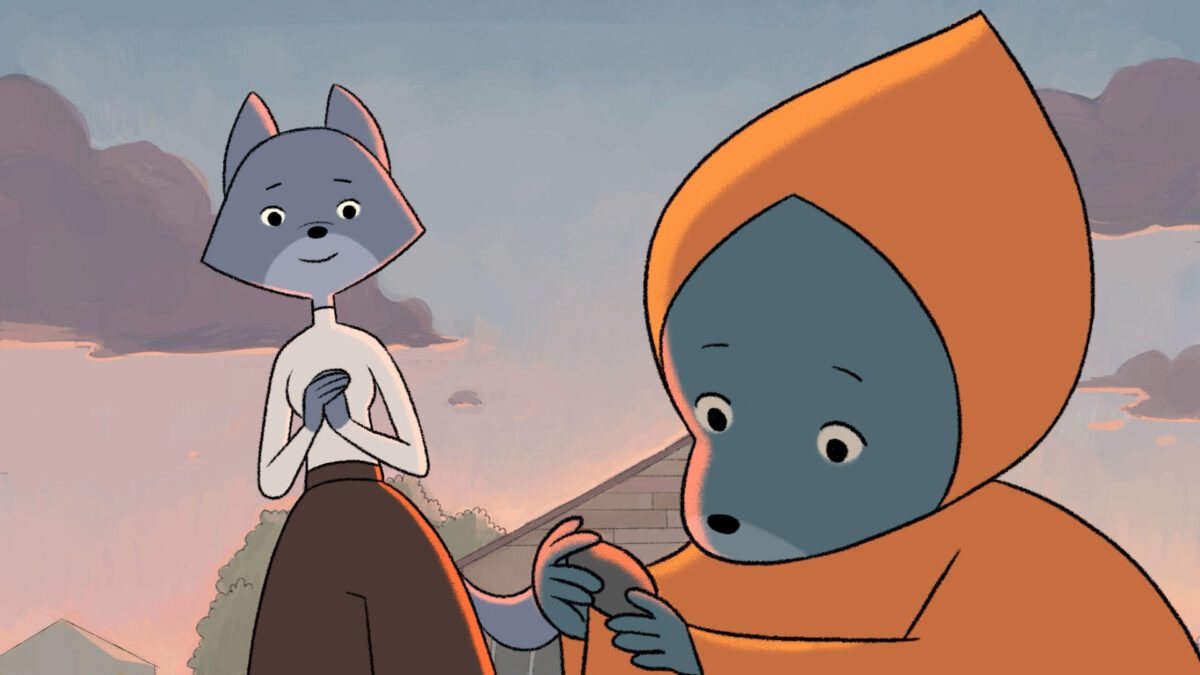 Kadr z animacji granej podczas 18 edycji festiwalu Animator.