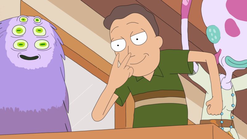 Kadr z animacji granej podczas 18 edycji festiwalu Animator.