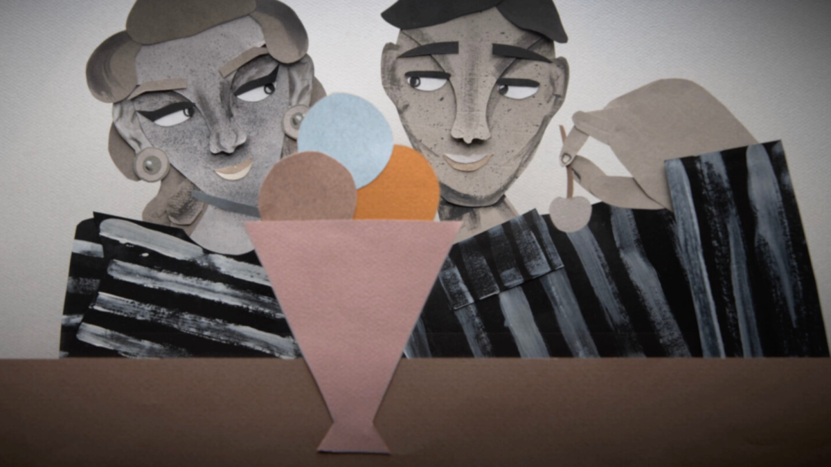 Kadr z animacji granej podczas 18 edycji festiwalu Animator.