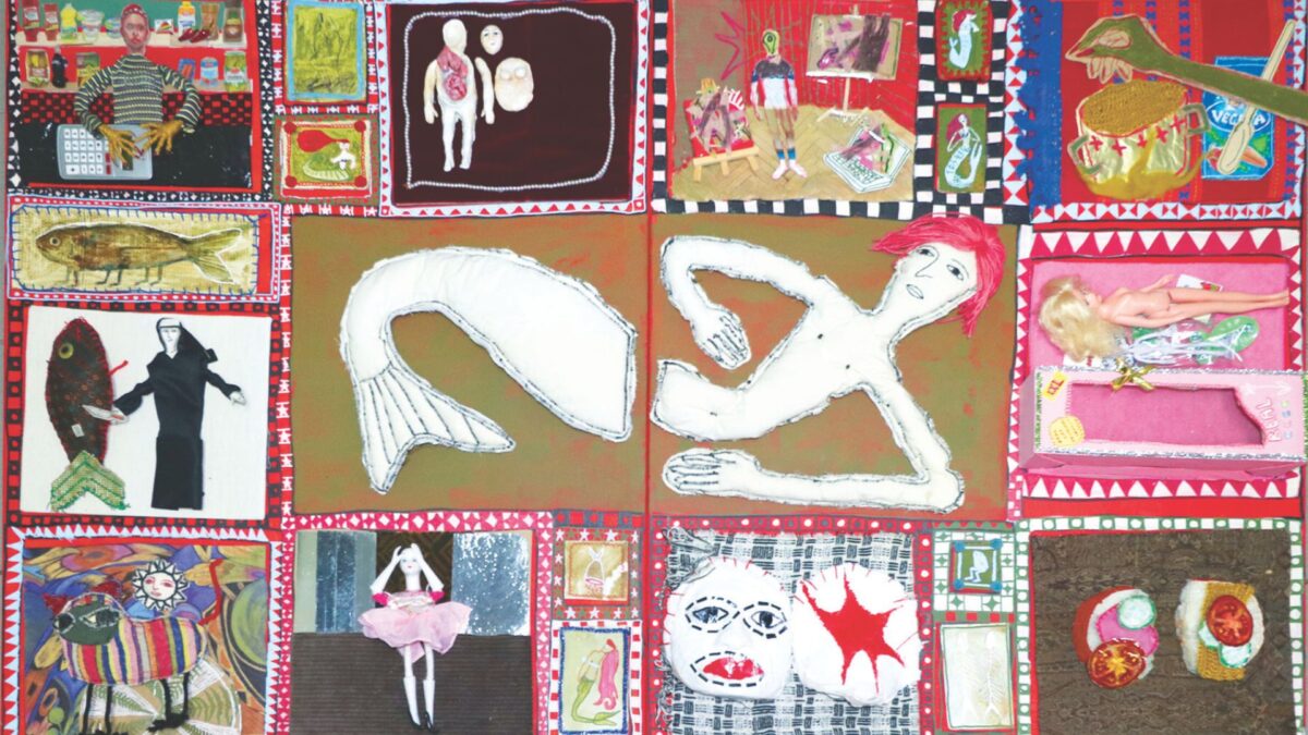 Kadr z animacji granej podczas 18 edycji festiwalu Animator.