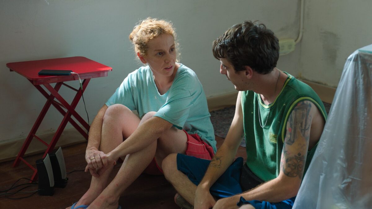 Rozmowa chłopaka z dziewczyną.