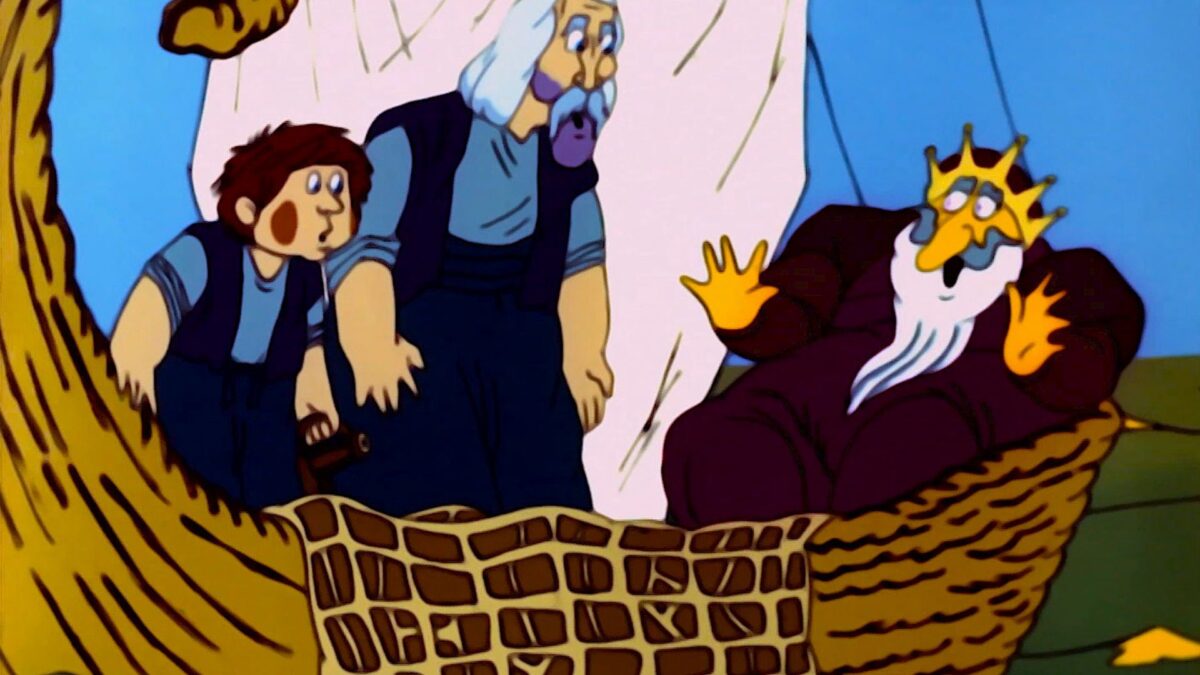 Kadr z animacji granej podczas 18 edycji festiwalu Animator.