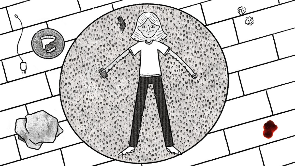 Kadr z animacji granej podczas 18 edycji festiwalu Animator.