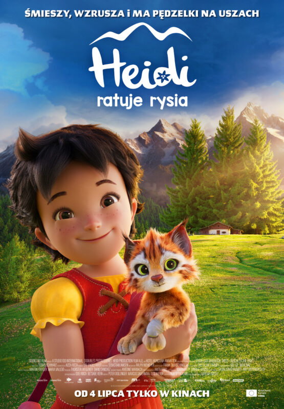 Heidi ratuje rysia - okładka