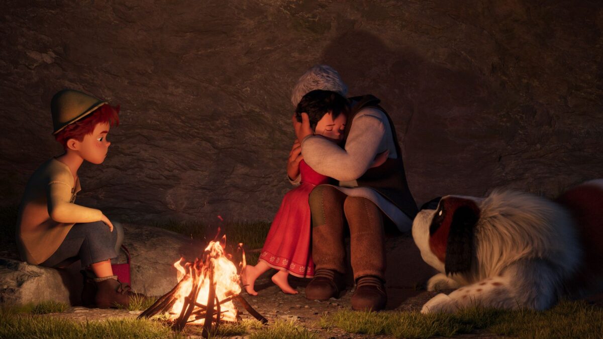 Heidi ratuje rysia - kadr 1