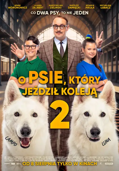 O psie, który jeździł koleją 2 - okładka
