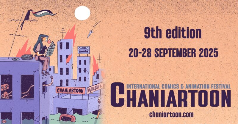 Międzynarodowy Festiwal Komiksu i Animacji Chaniartoon 2025 - okładka