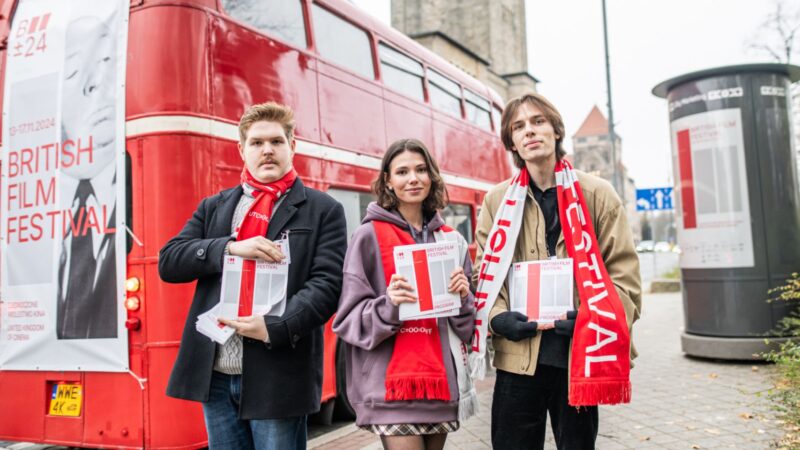 Rekrutacja osób wolontariackich na drugą edycją British Film Festival - okładka