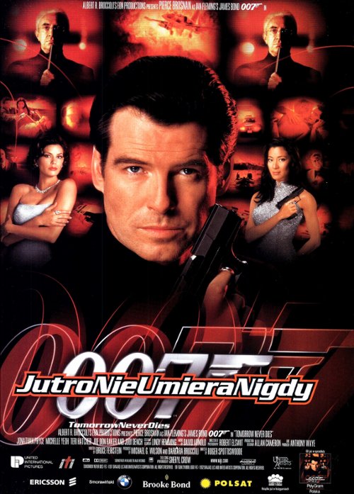 Jutro nie umiera nigdy - okładka