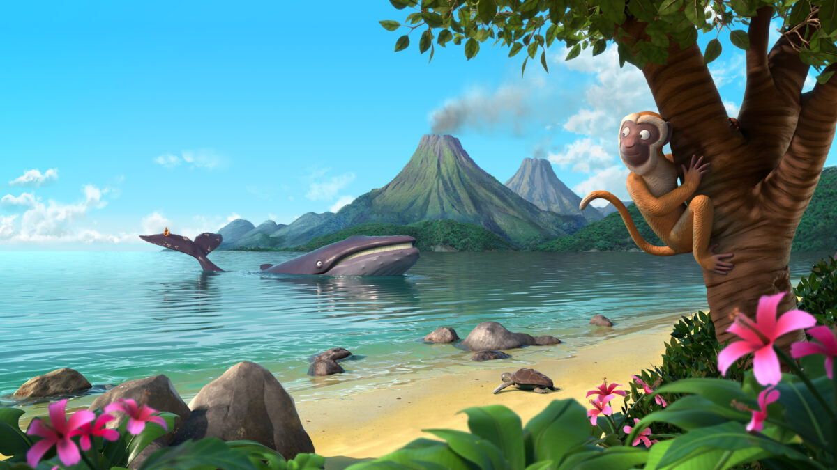 PODWODNY ŚWIAT: "TIDDLER", "ślimak i wieloryb" - kadr 1