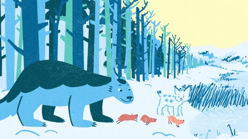 Poranek rodzinny | Magiczna Gwiazdka zwierzaków - okładka