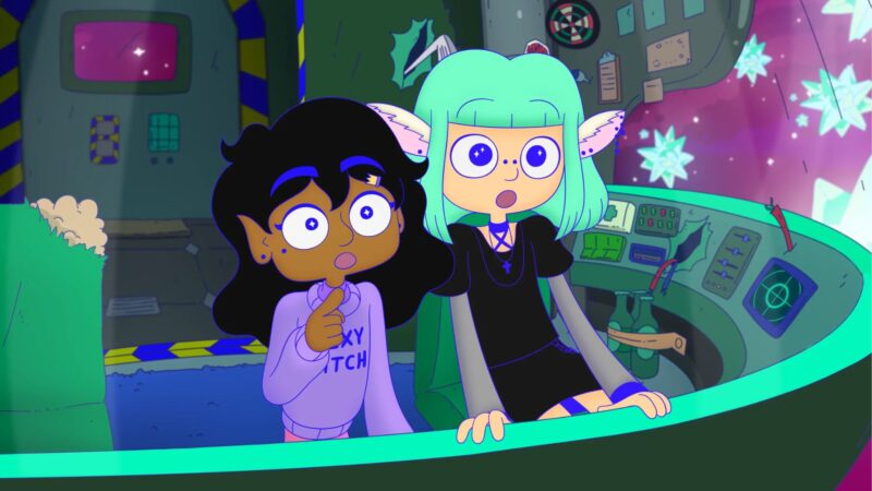 Lesbijska księżniczka z kosmosu - okładka