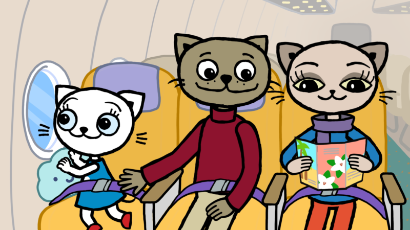 Kicia Kocia w podróży - okładka