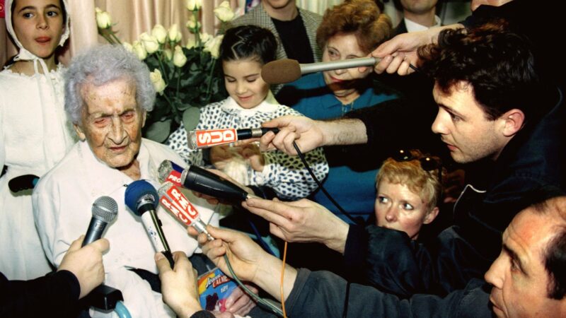 Najstarsza osoba na świecie - okładka