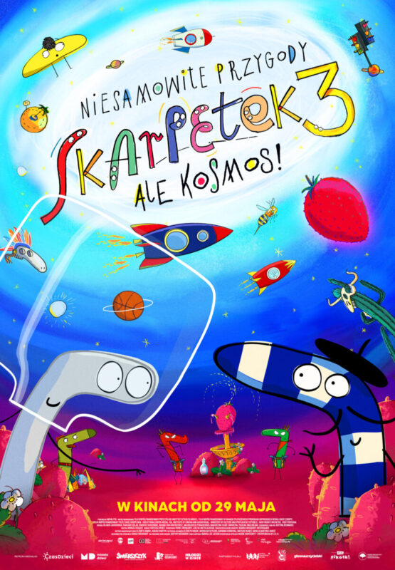 Niesamowite przygody skarpetek 3. Ale kosmos! | Seans przyjazny sensorycznie - okładka