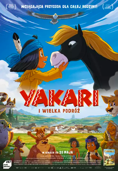 Poranek rodzinny | Yakari i wielka podróż - okładka