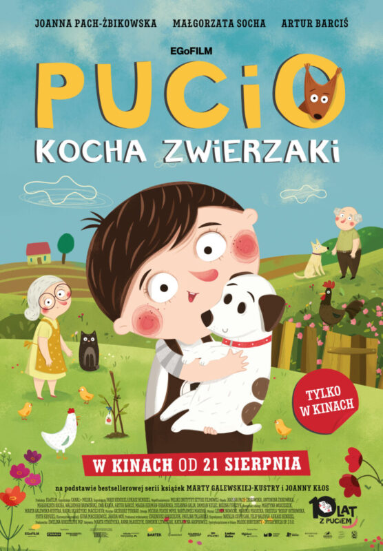 Pucio kocha zwierzaki - okładka