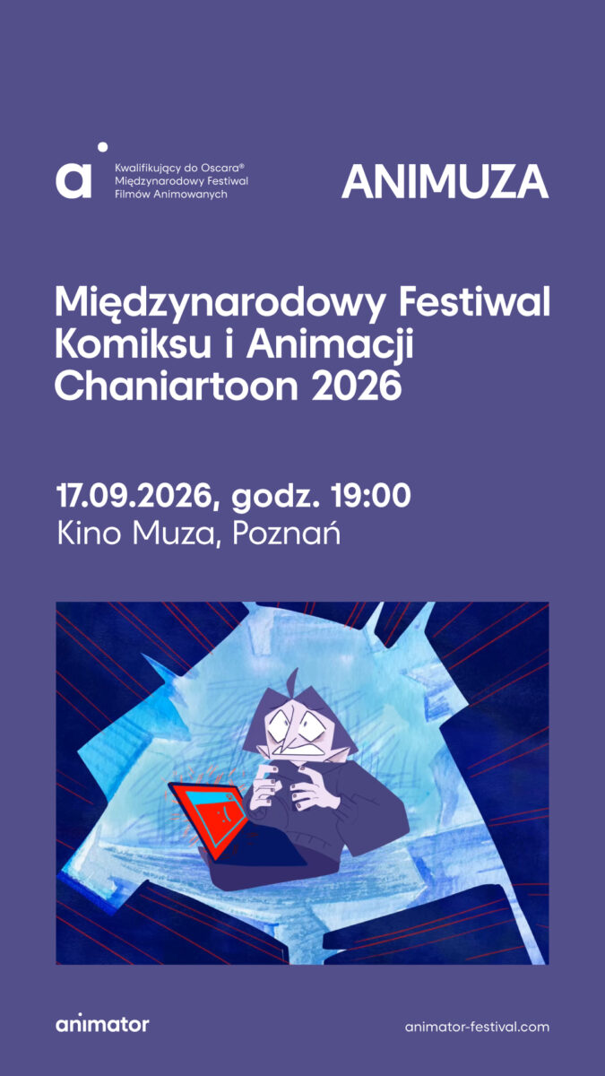 Międzynarodowy Festiwal Komiksu i Animacji Chaniartoon 2026 - okładka