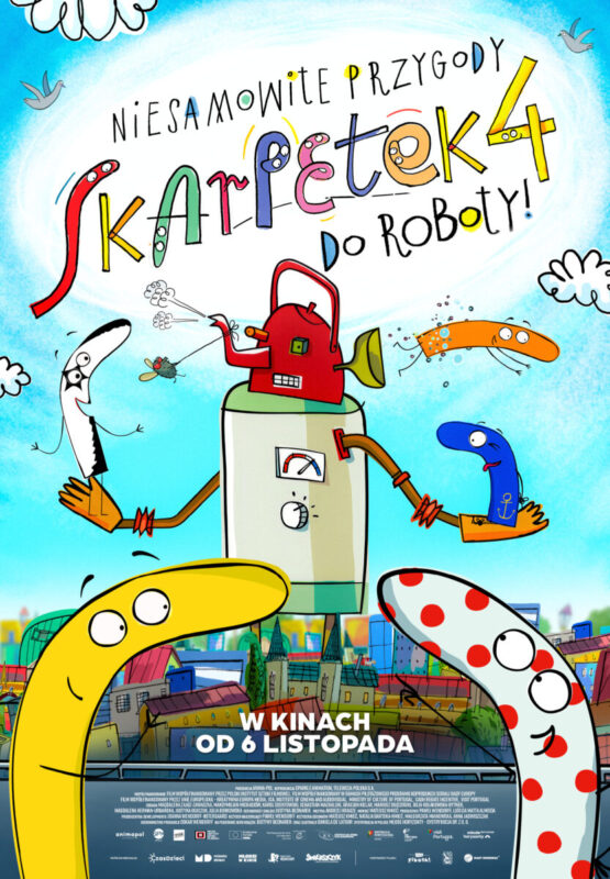 Niesamowite przygody skarpetek 4. Do roboty! - okładka